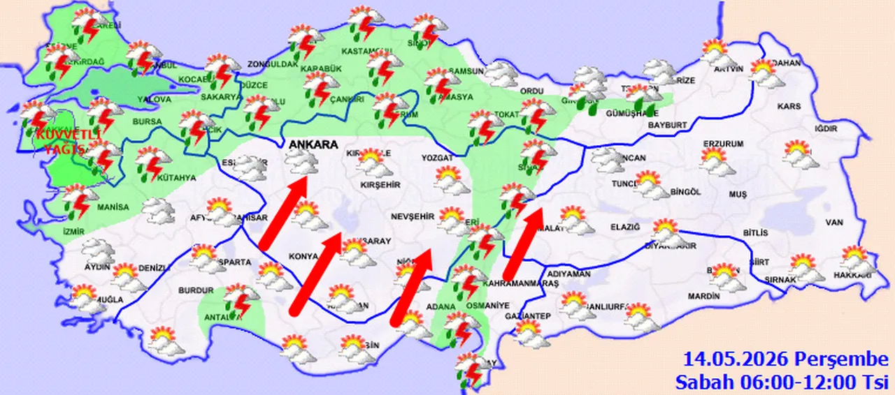 Meteoroloji’den 31 ile birden uyarı! Sağanak yağış yolda… Akdeniz etkisi bitti, Balkan başladı