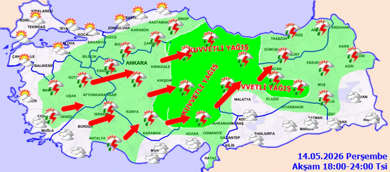 Meteoroloji’den 31 ile birden uyarı! Sağanak yağış yolda… Akdeniz etkisi bitti, Balkan başladı