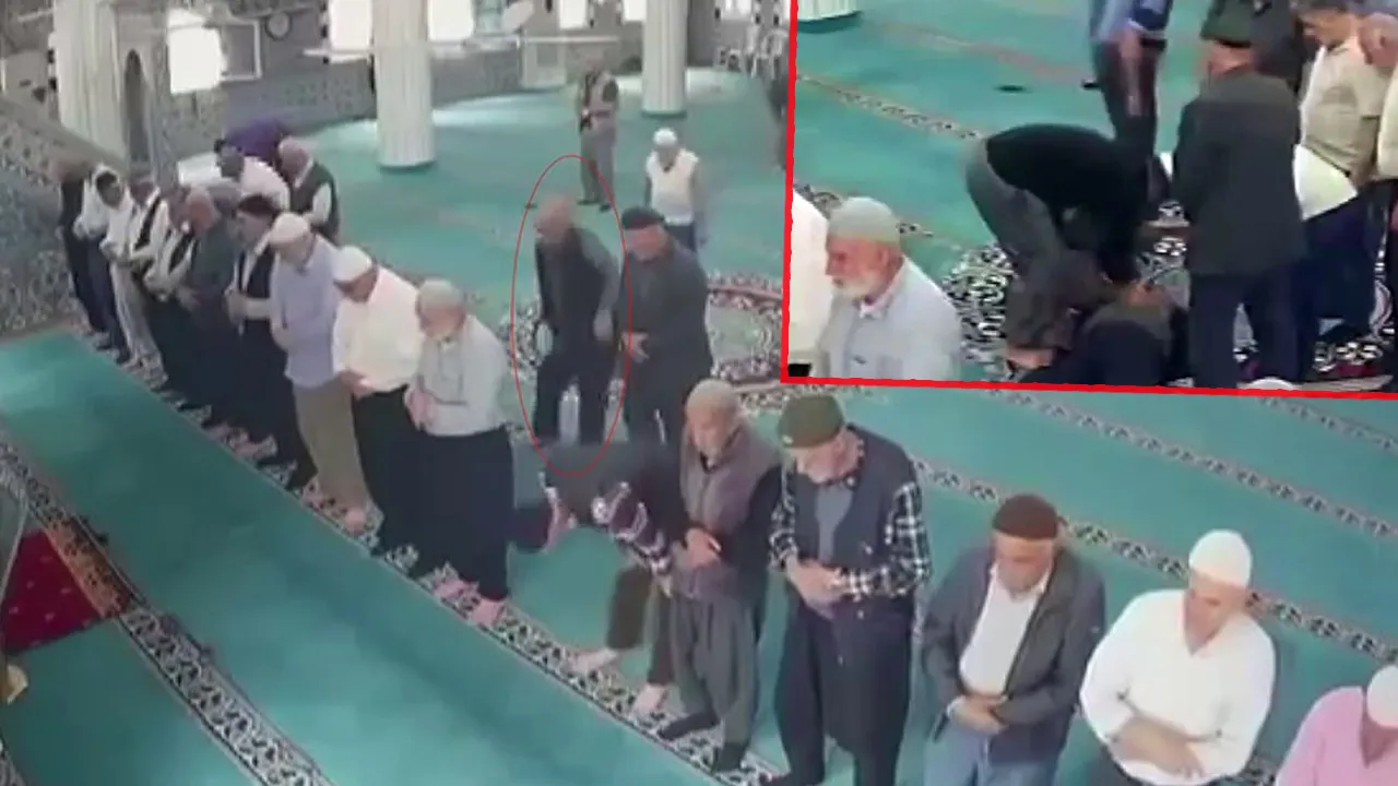 Namaz kılarken kalp krizi geçirdi, imam hayatını kurtardı