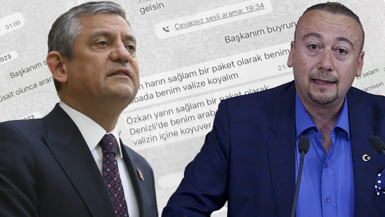 Özkan Yalım'la Özel'in yazışmaları ortaya çıktı: Sağlam bir paketi benim arabadaki valize koy