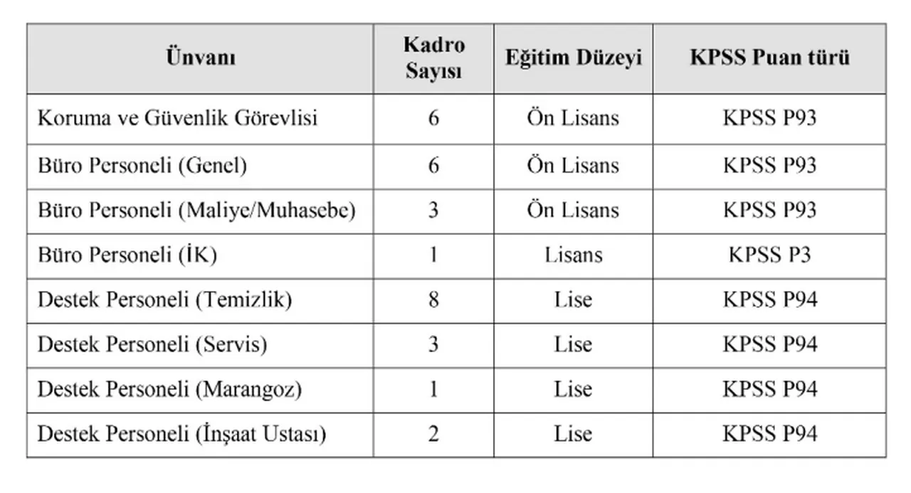 Savunma Sanayii Başkanlığı 30 personel alımı şartları ve kadro dağılımı! Resmi Gazete'de yayımlandı