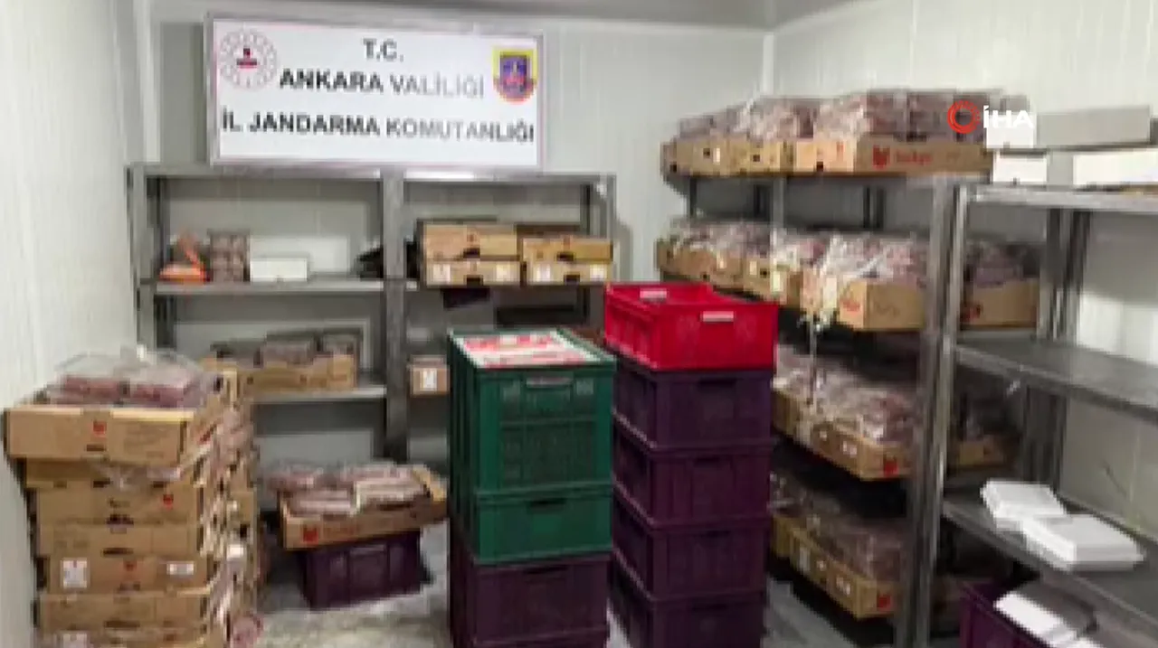 Vatandaşa sağlığını hiçe saydılar! Başkentte tonlara ete el konuldu