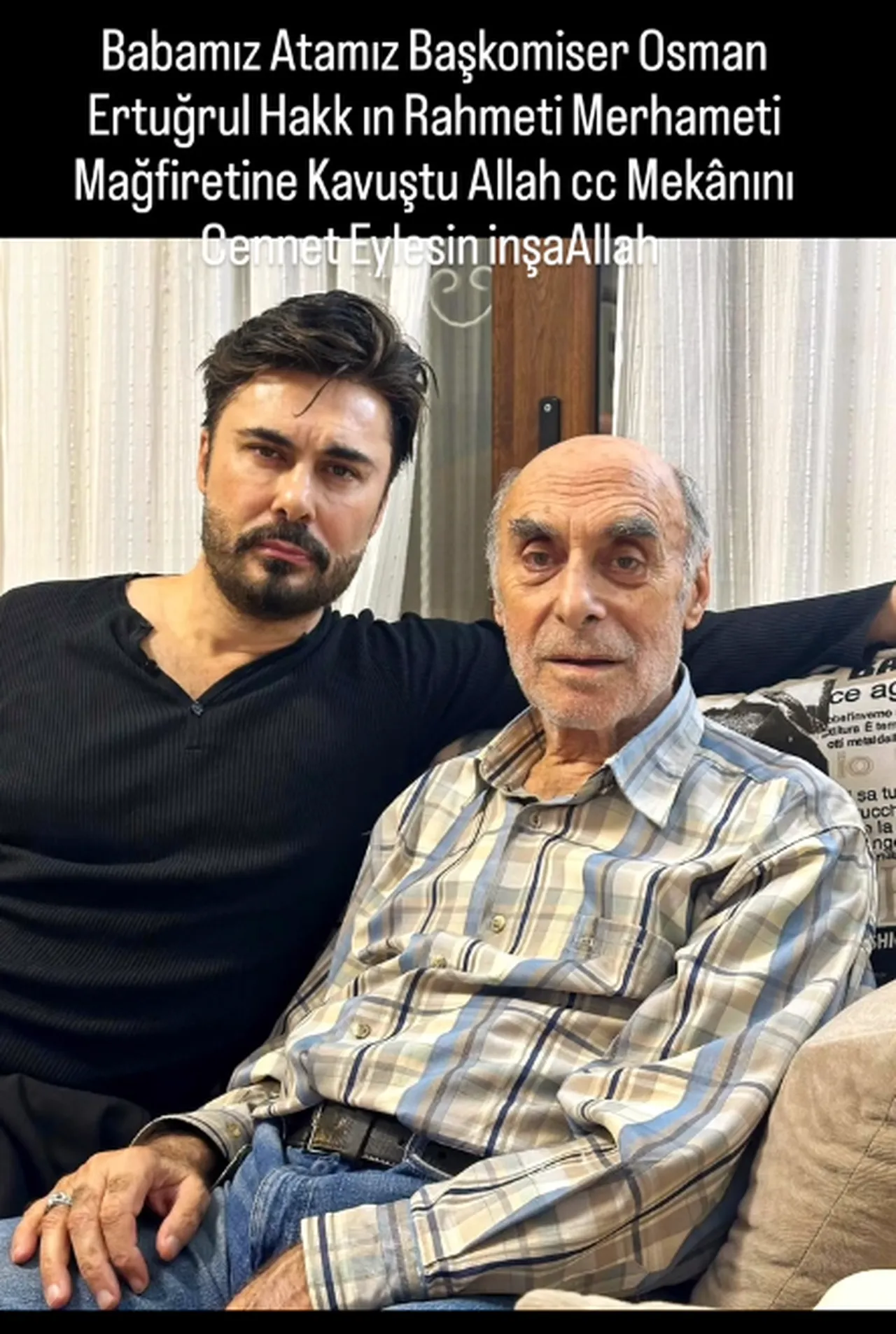 Oktay Ertuğrul'un sosyal medya paylaşıım