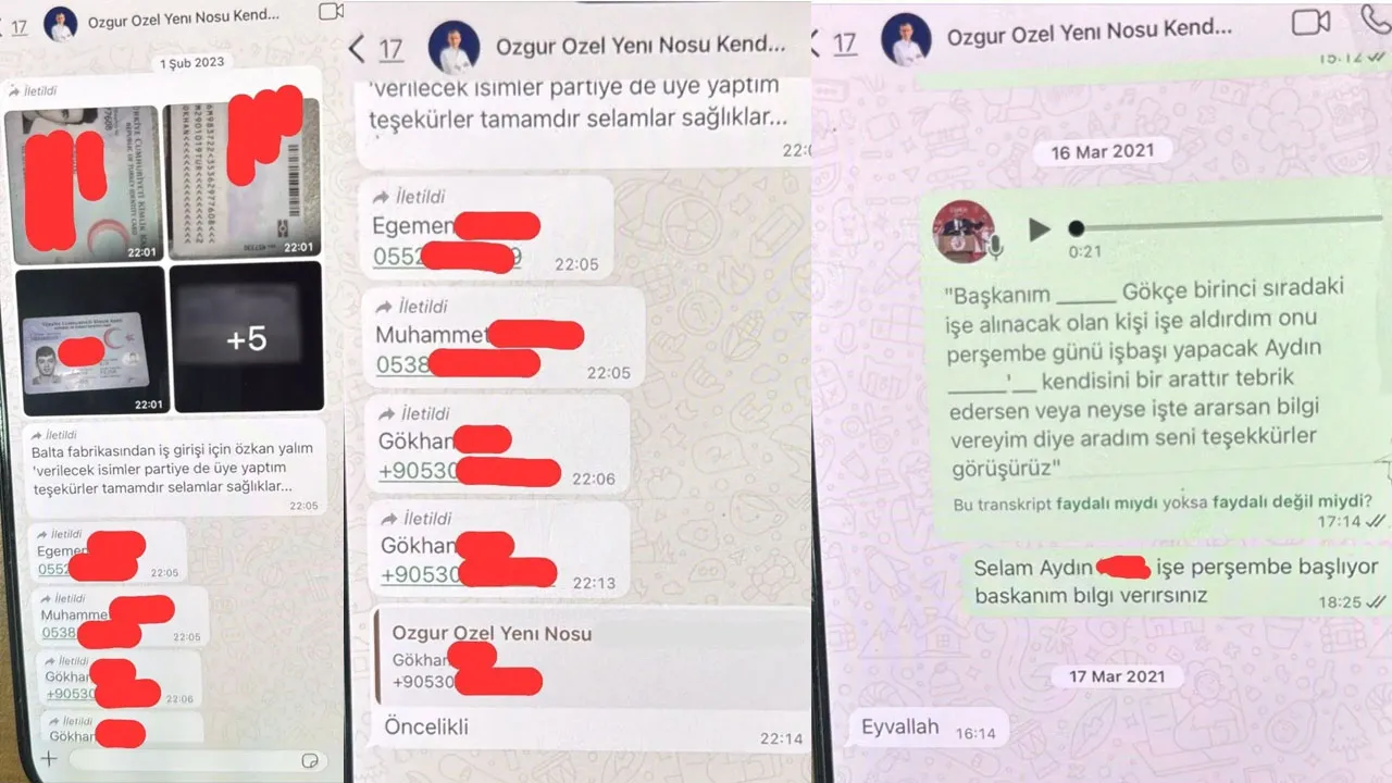 Özgür Özel'in 'nepotizm' çelişkisi! 'Affetmem' demişti torpil listesi ortaya çıktı
