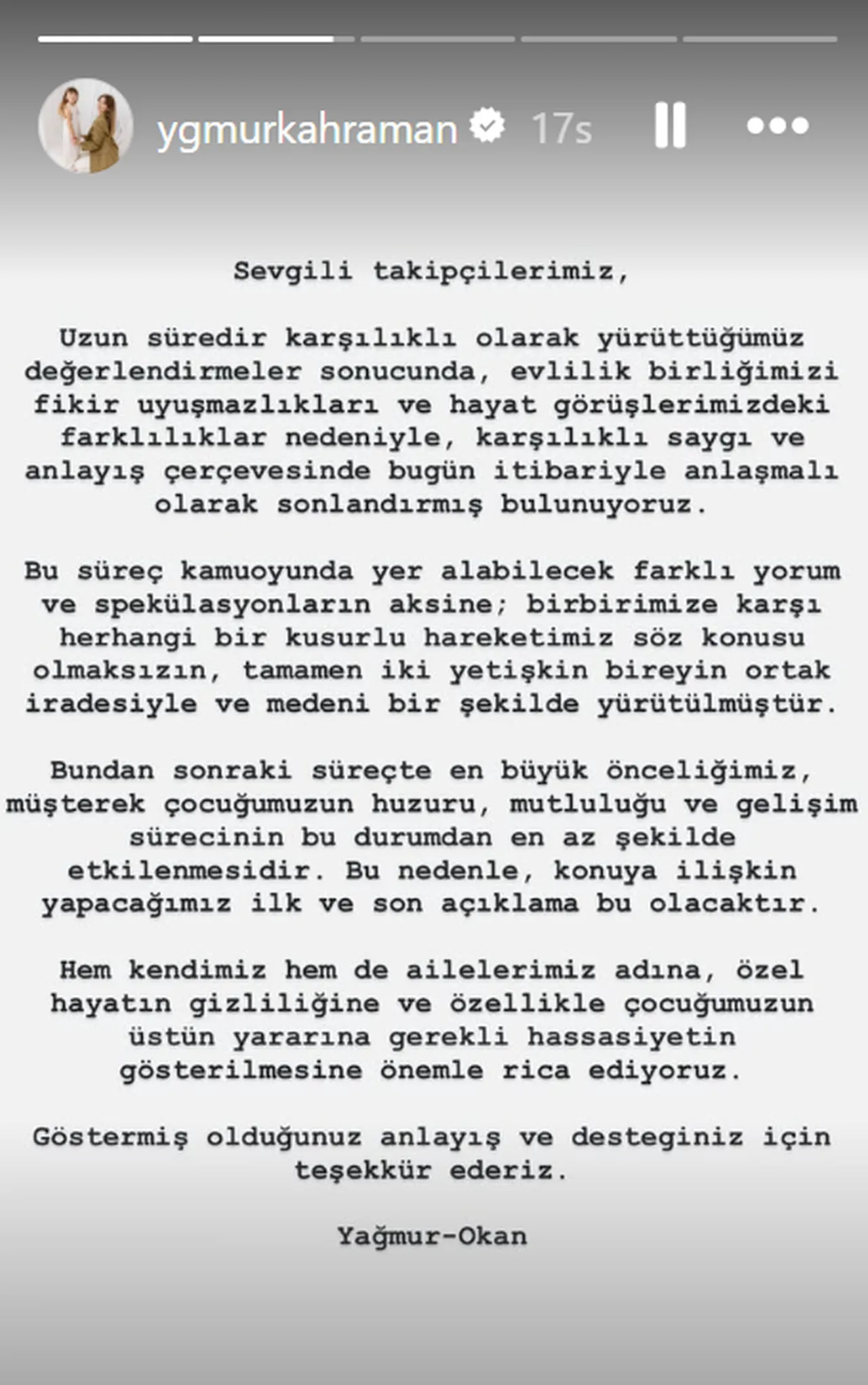 Sosyal medya fenomenleri Yağmur Kahraman ve Okan Güner boşandı mı?