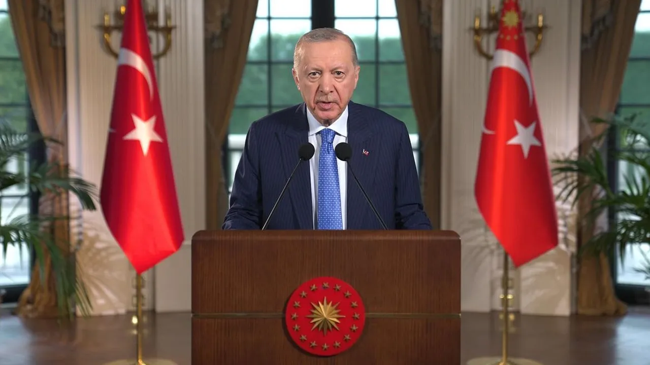 Cumhurbaşkanı Erdoğan'dan Türk Günü Yürüyüşü mesajı! 