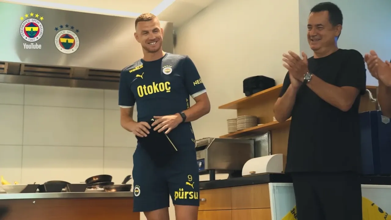 Edin Dzeko'nun bahsettiği veda fotoğrafı