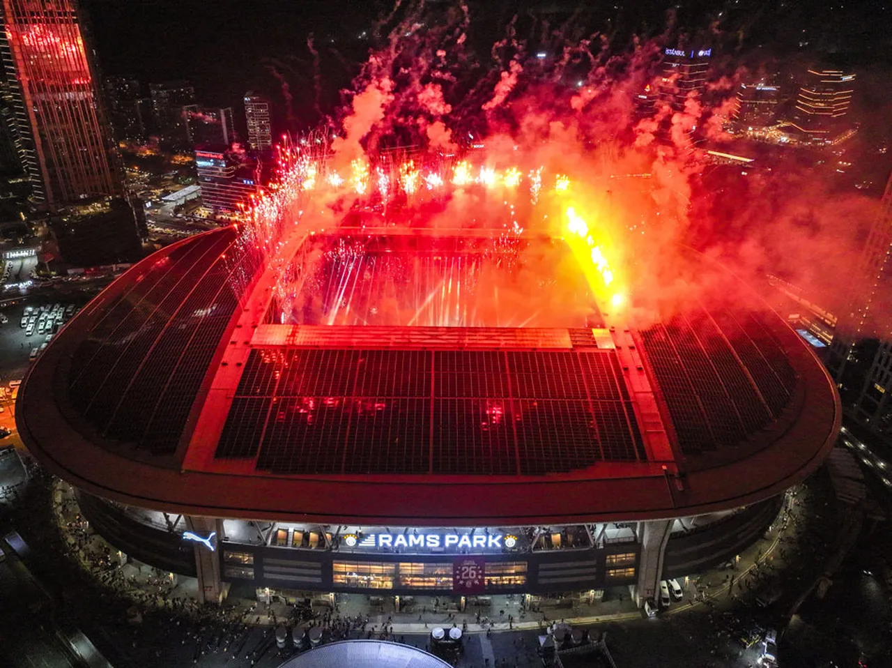 Galatasaray'ın şampiyonluk kutlamalarından