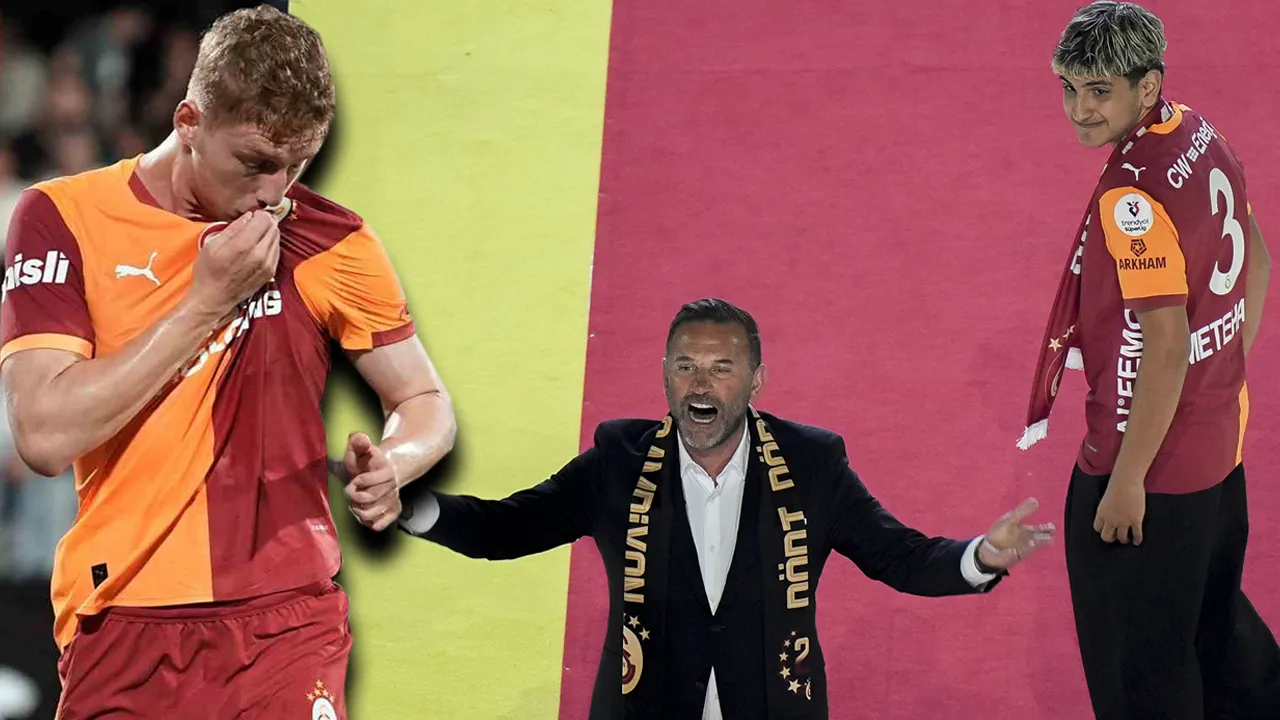 Galatasaray şampiyonluk kutlamasında bir eksik: Formada yazan isim dikkat çekti