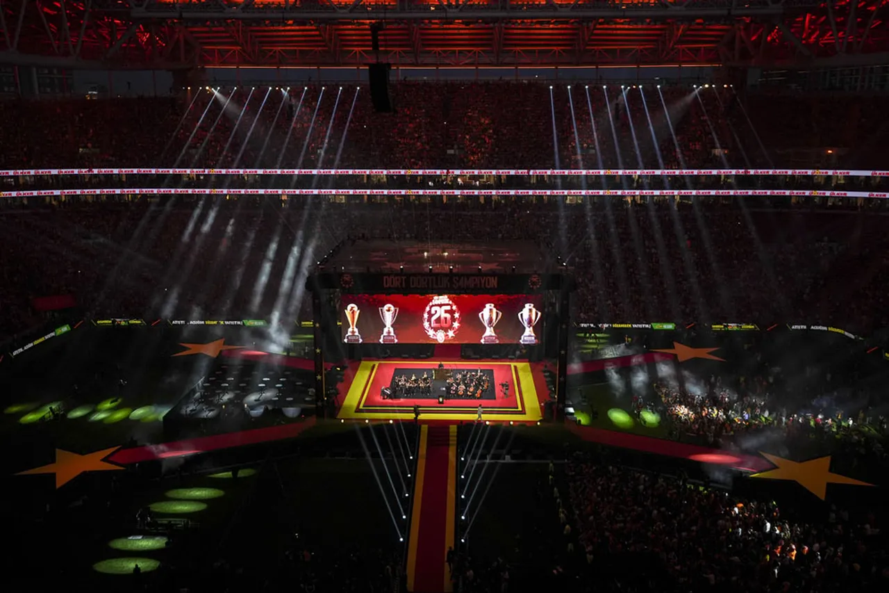Galatasaray'ın şampiyonluk kutlamasından