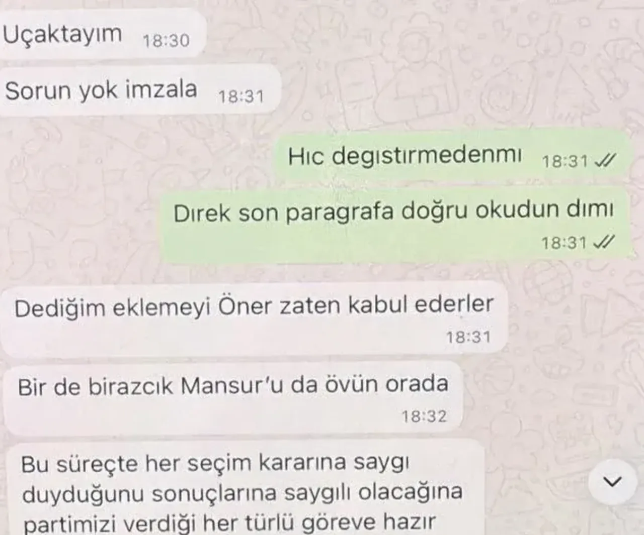 Özkan Yalımın telefonunun şifresini verdi! Özelin, Mansur Yavaş için yazdıkları ortaya çıktı