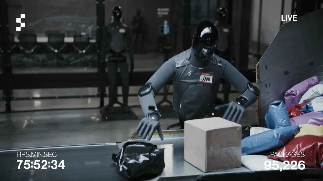 Robotlar insan hızına ulaştı: 8 saatlik tam vardiyaya başladı