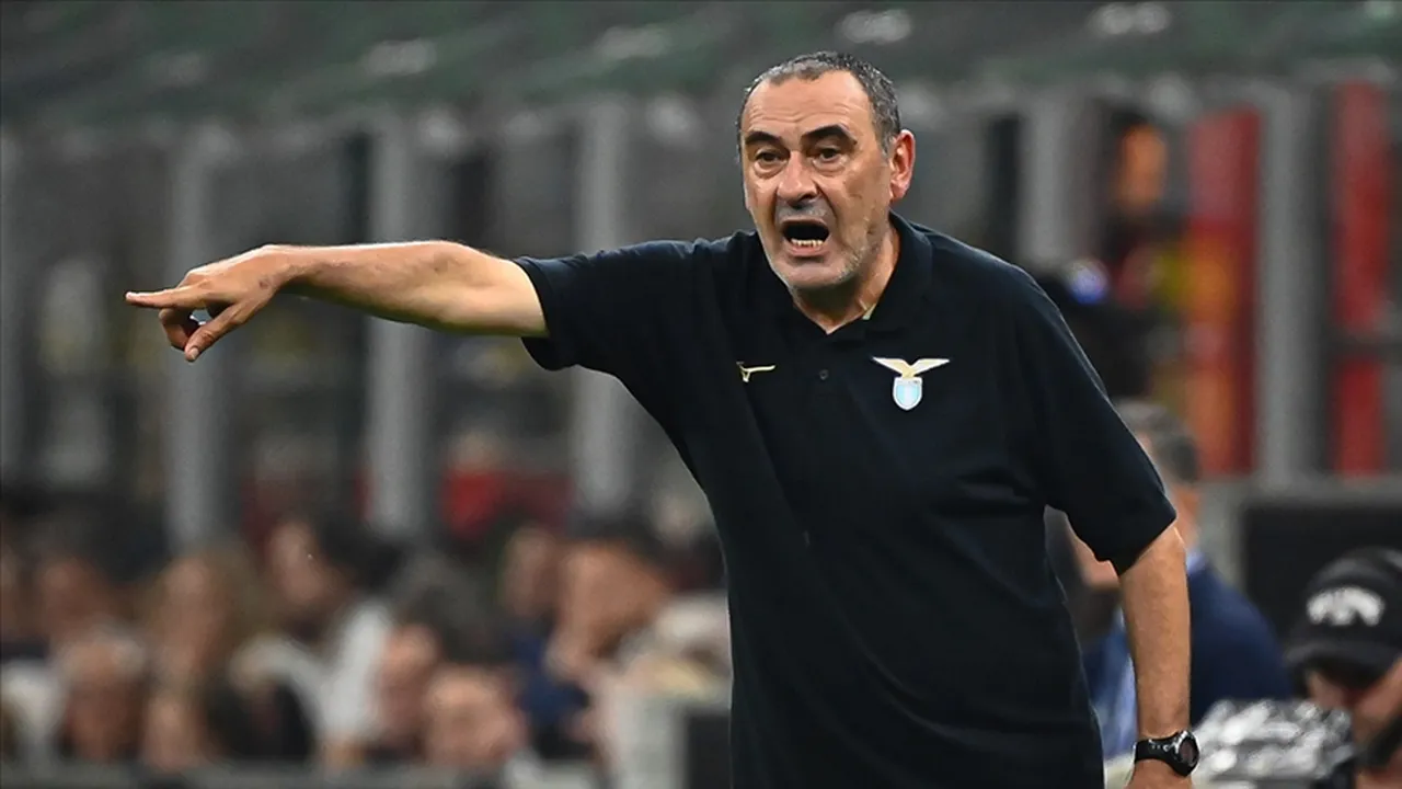 Lazio Teknik Direktörü Maurizio Sarri