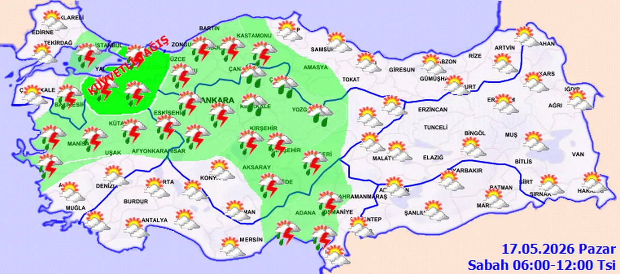 Bugün İstanbulda yağmur var mı? İstanbul haftalık hava durumu (17-21 Mayıs)