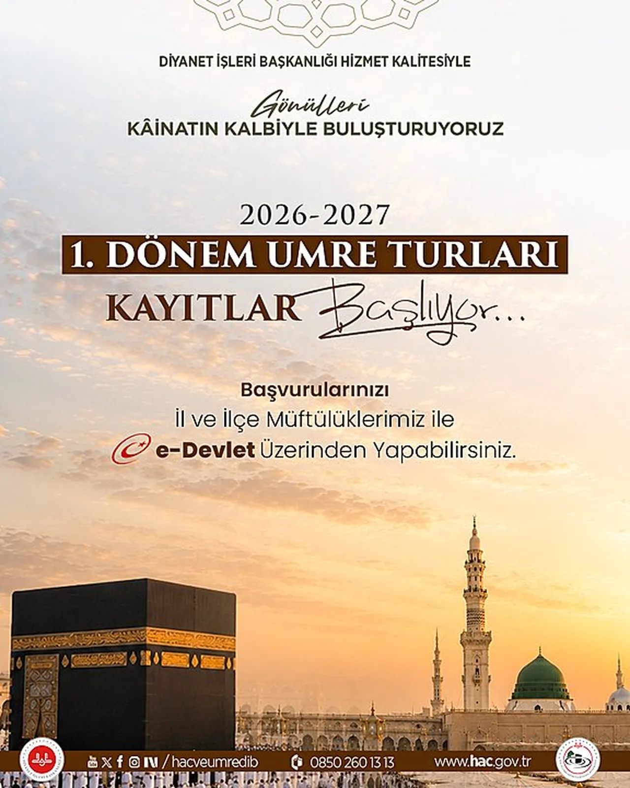 Hac kayıtları başlıyor! Hac ön kayıt ve kayıt yenileme nasıl, nereden yapılır?
