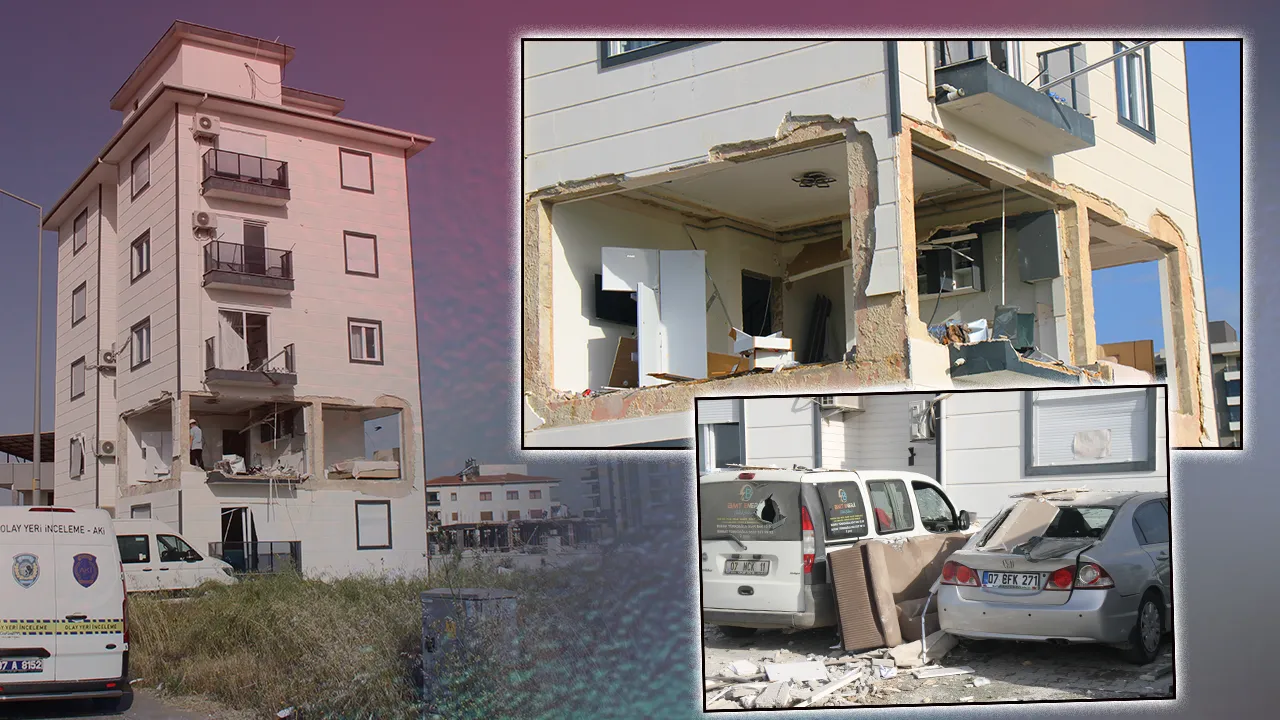 Kimi deprem sandı kimi bomba! Antalya’da tüp patladı, 1 kişi ağır yaralandı 