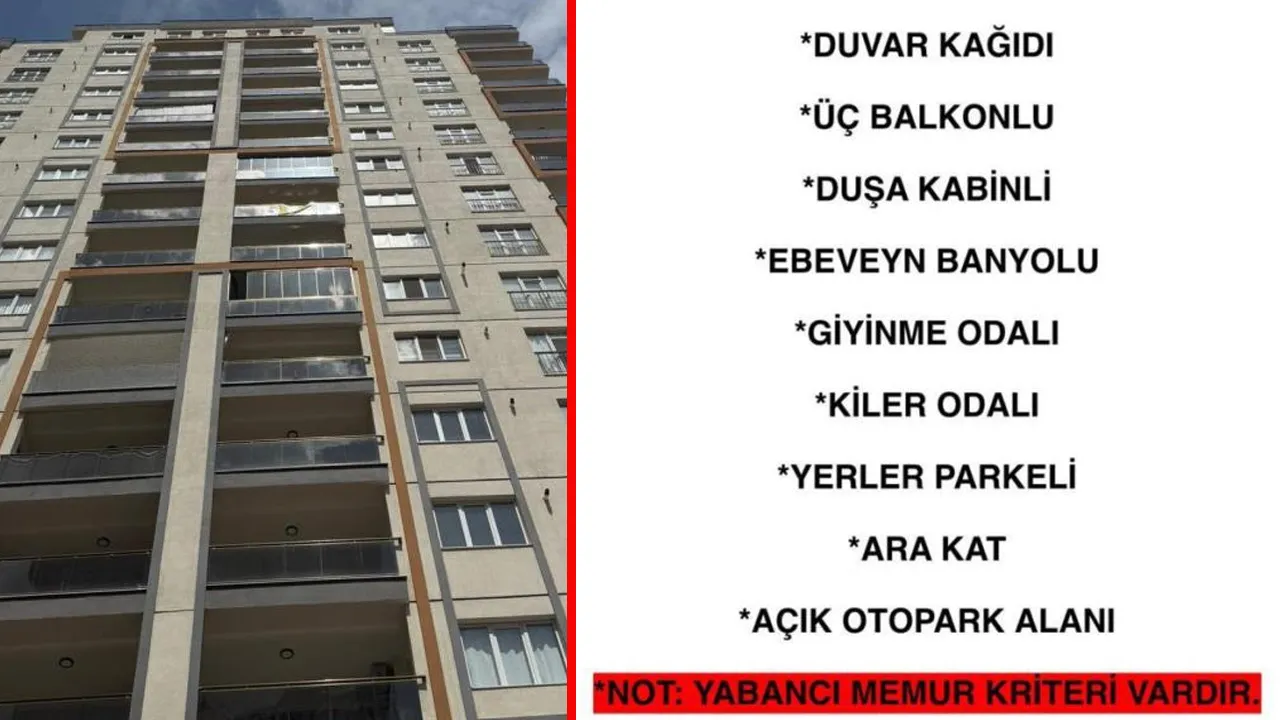 Kiralık daire ilanında ilginç not! Görünce hemen şikayette bulundu