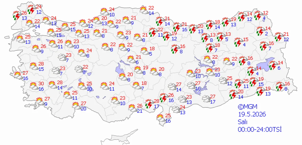 Sağanak Türkiye’yi saracak! Meteoroloji tarih verip uyardı