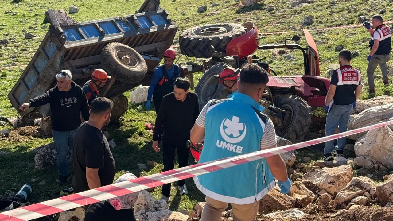 Siirt'te acı kaza! 2 kişi canından oldu, 1 kişi yaralandı