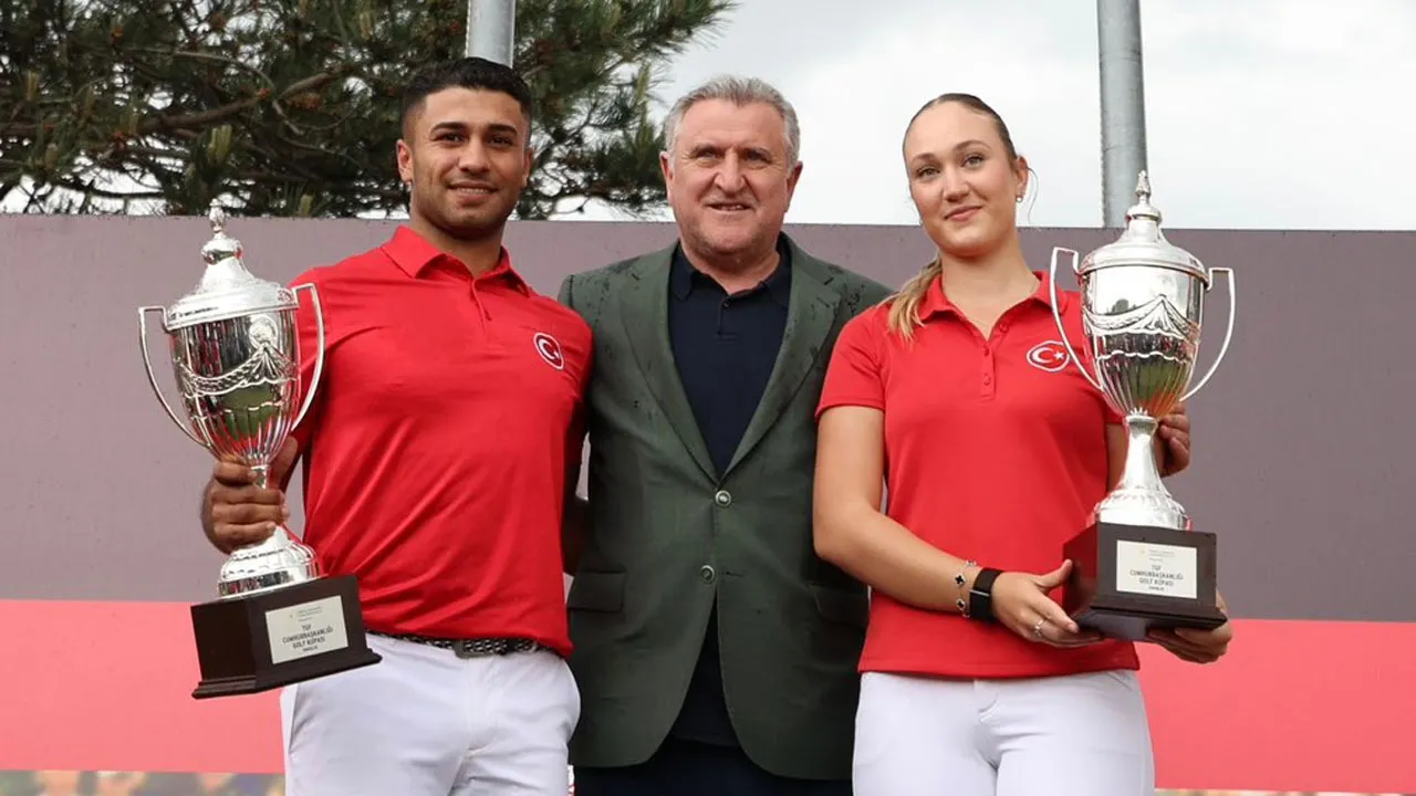 TGF Cumhurbaşkanlığı Golf Kupası'nda kazananlar belli oldu
