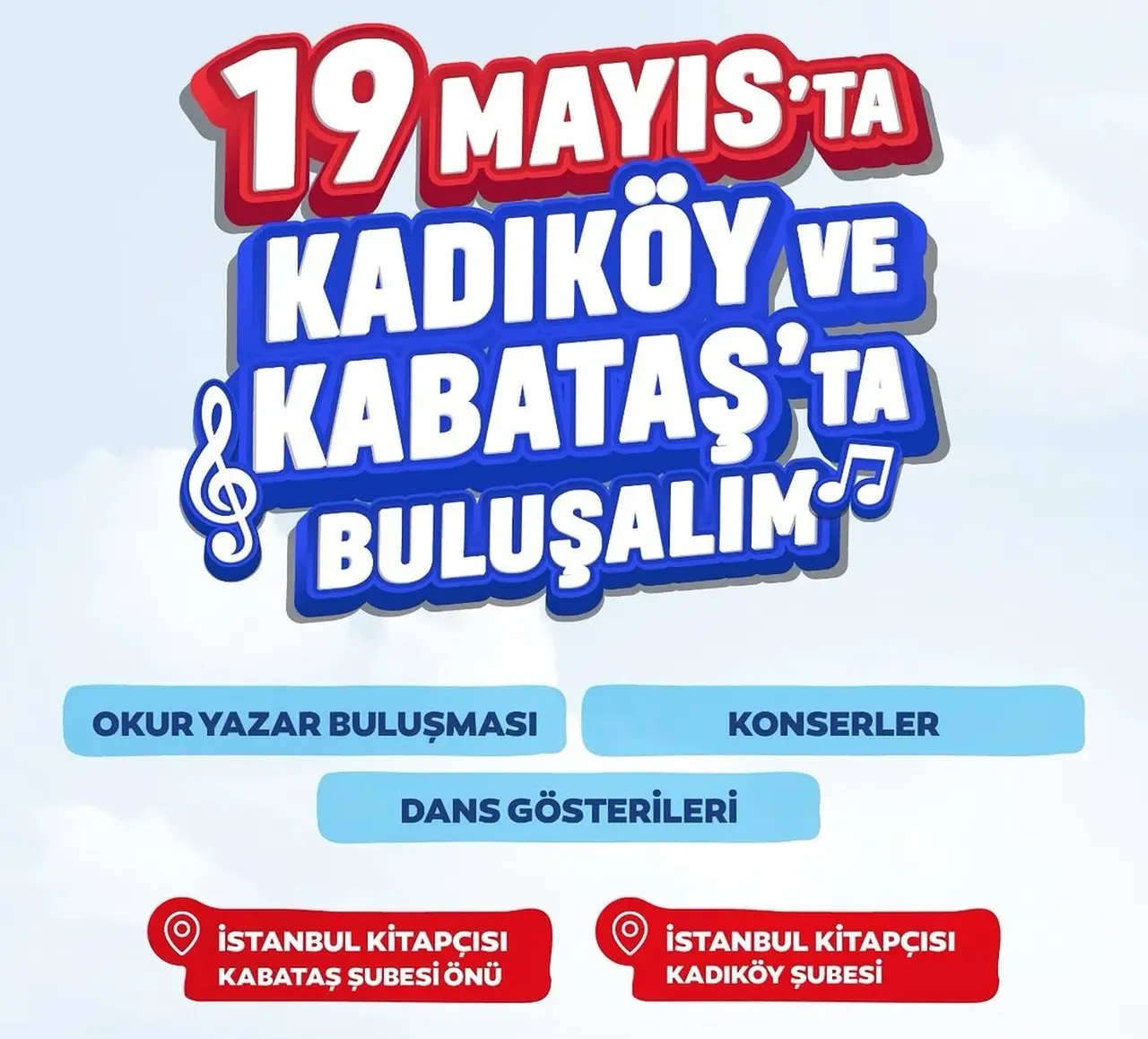 19 Mayıs etkinlikleri ve ücretsiz konserleri! İstanbul, Ankara, İzmir ve diğer iller 19 Mayıs etkinlikleri