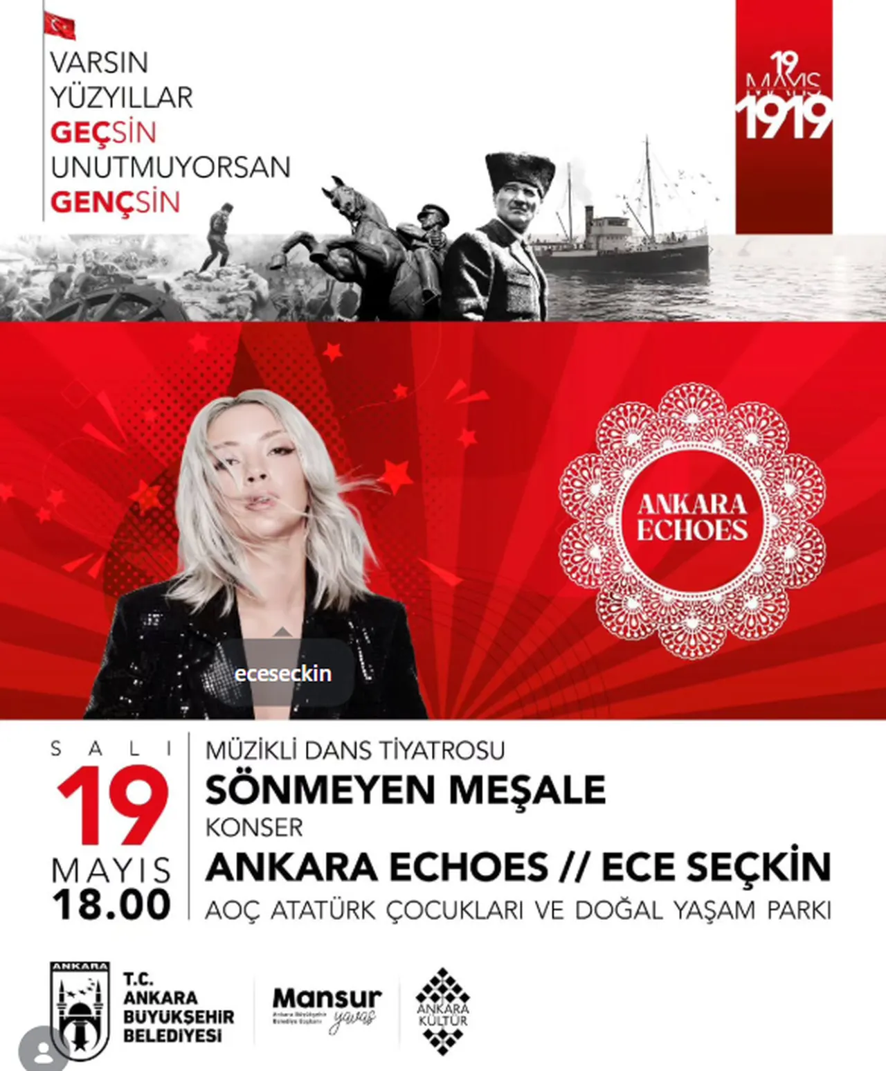 19 Mayıs etkinlikleri ve ücretsiz konserleri! İstanbul, Ankara, İzmir ve diğer iller 19 Mayıs etkinlikleri