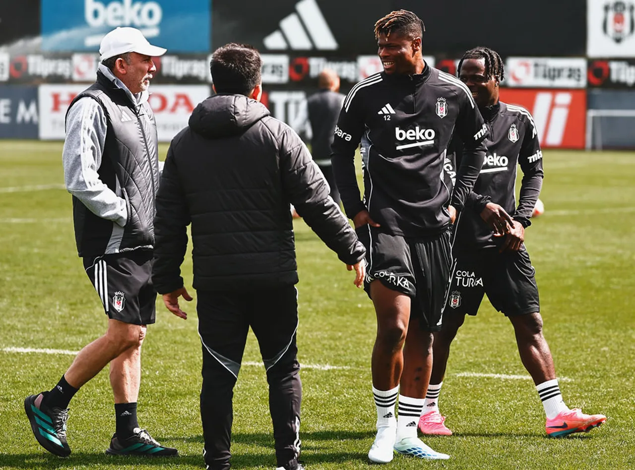 Beşiktaş idmanından