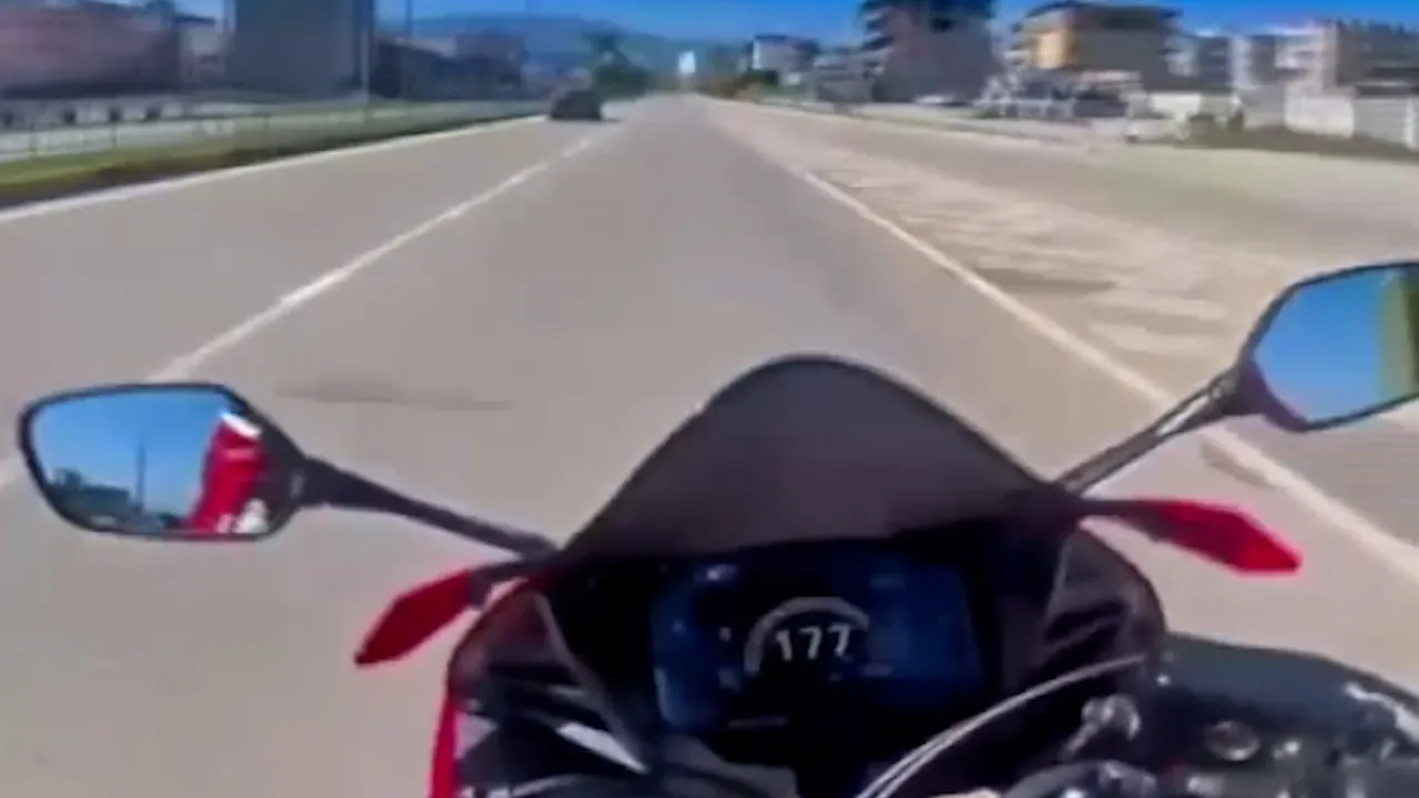 Paylaşım uğruna trafiği tehlikeye attı! 177 km hızın faturası 55 bin TL oldu