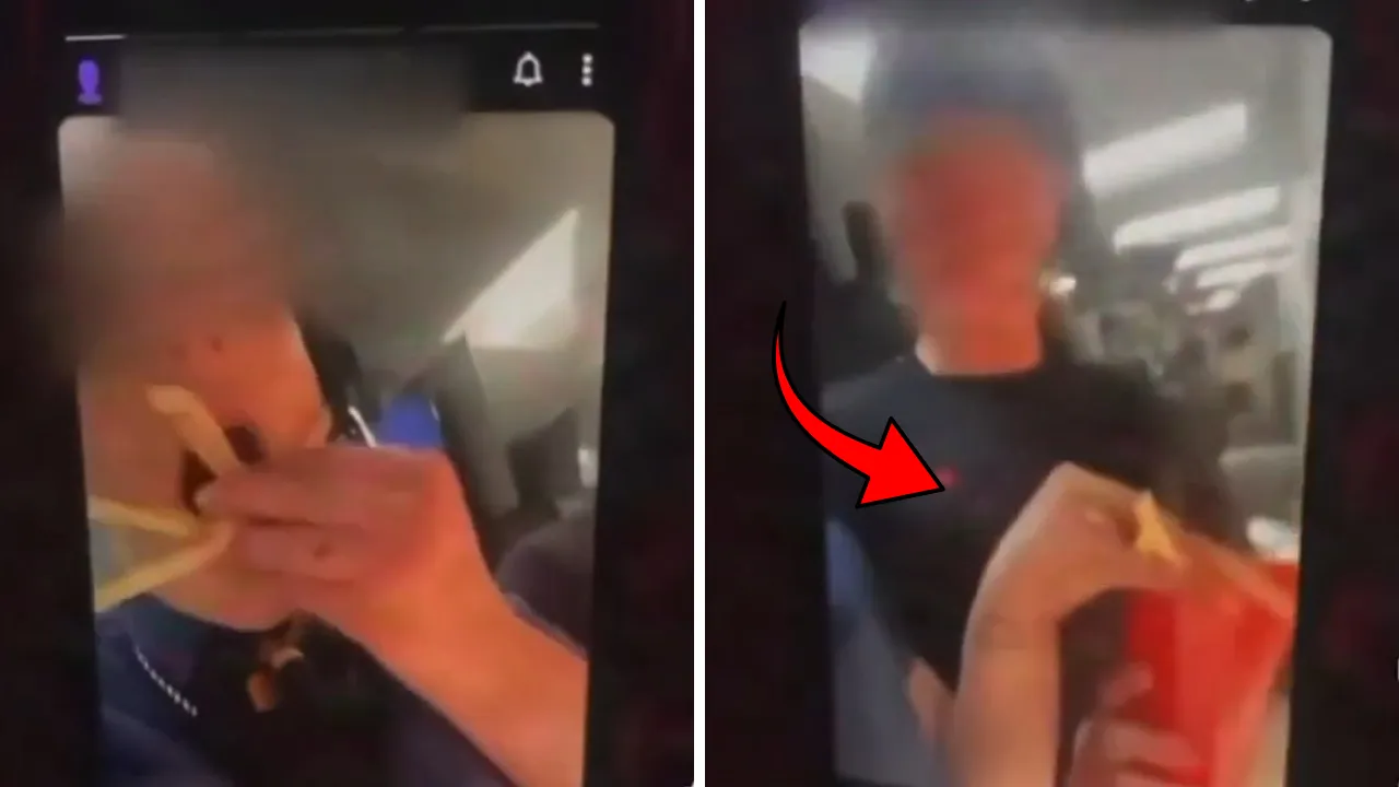 Ünlü fast food zincirinde mide bulandıran olay! Siparişi ağzından çıkarıp kutuya doldurdu