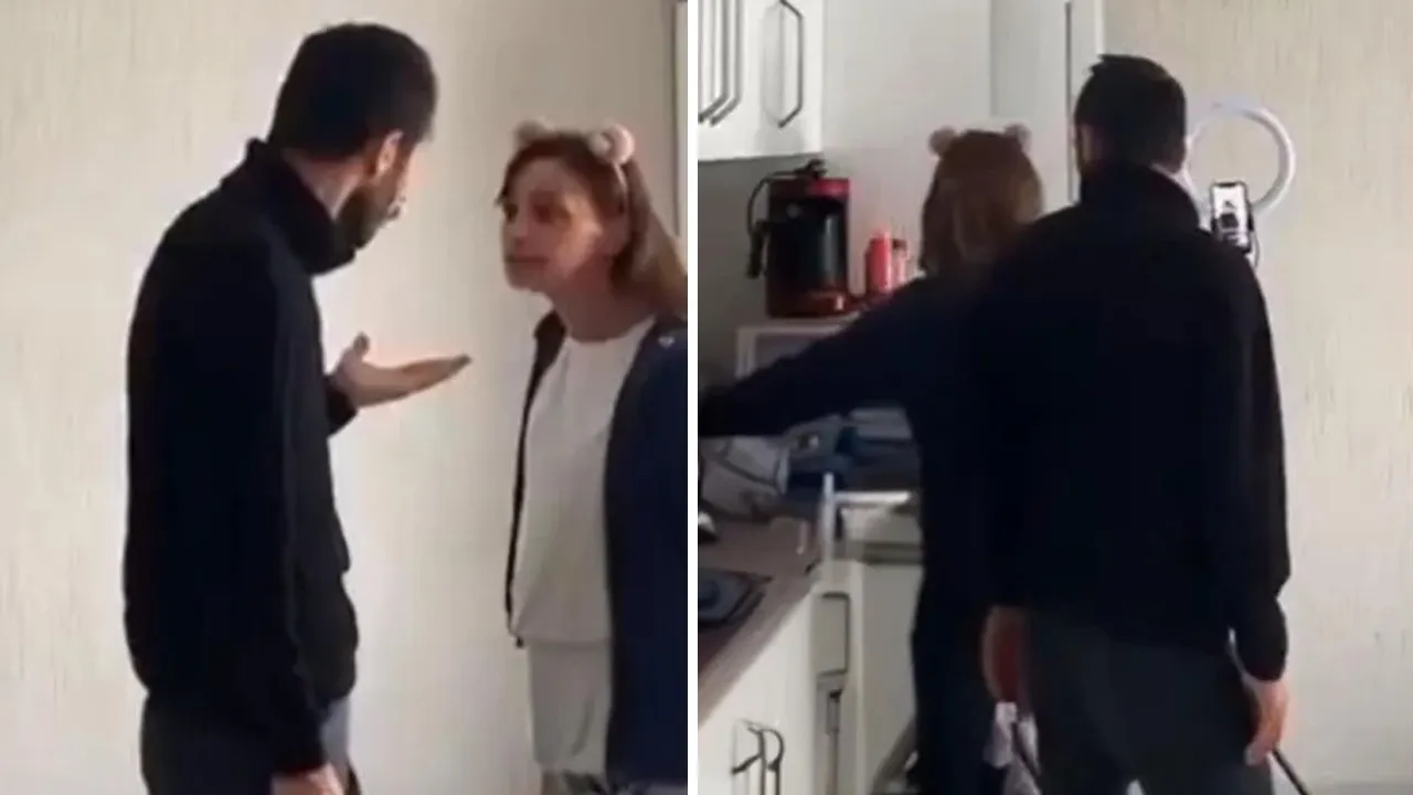 Yine TikTok yine rezalet! Canlı yayında eşini darbetti, tepki gösterenlere pişkin sözler söyledi