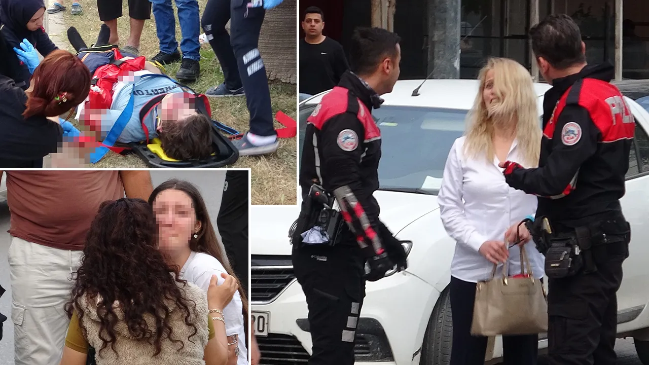 Yoldan geçerken araç çarptı, onu gören yakınları sinir krizi geçirdi