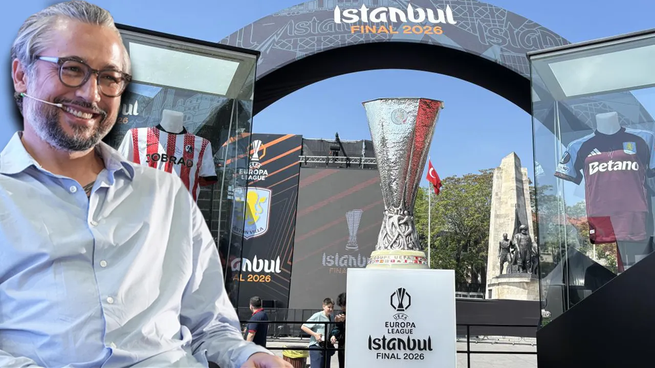 Beşiktaş Meydanı'nda UEFA Avrupa Ligi coşkusu: Kupayı İlhan Mansız getirdi