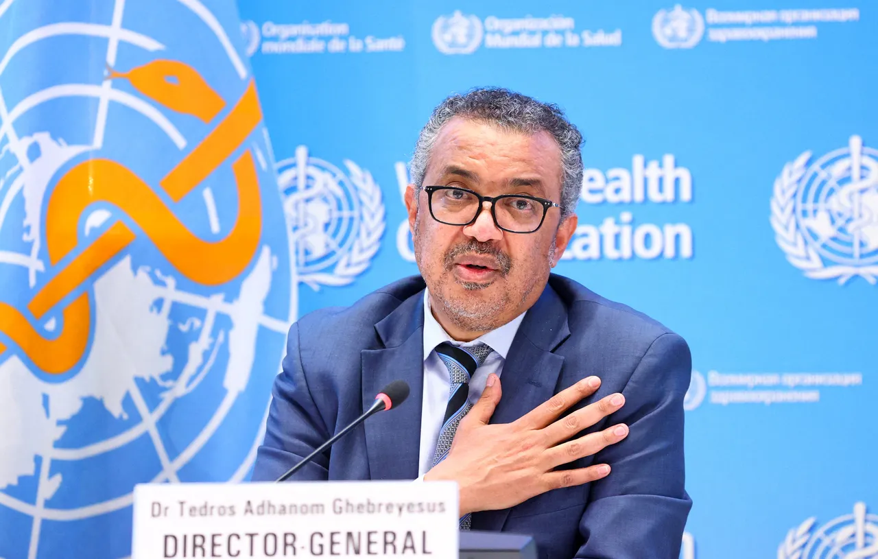 DSÖ Genel Direktörü Tedros Adhanom Ghebreyesus