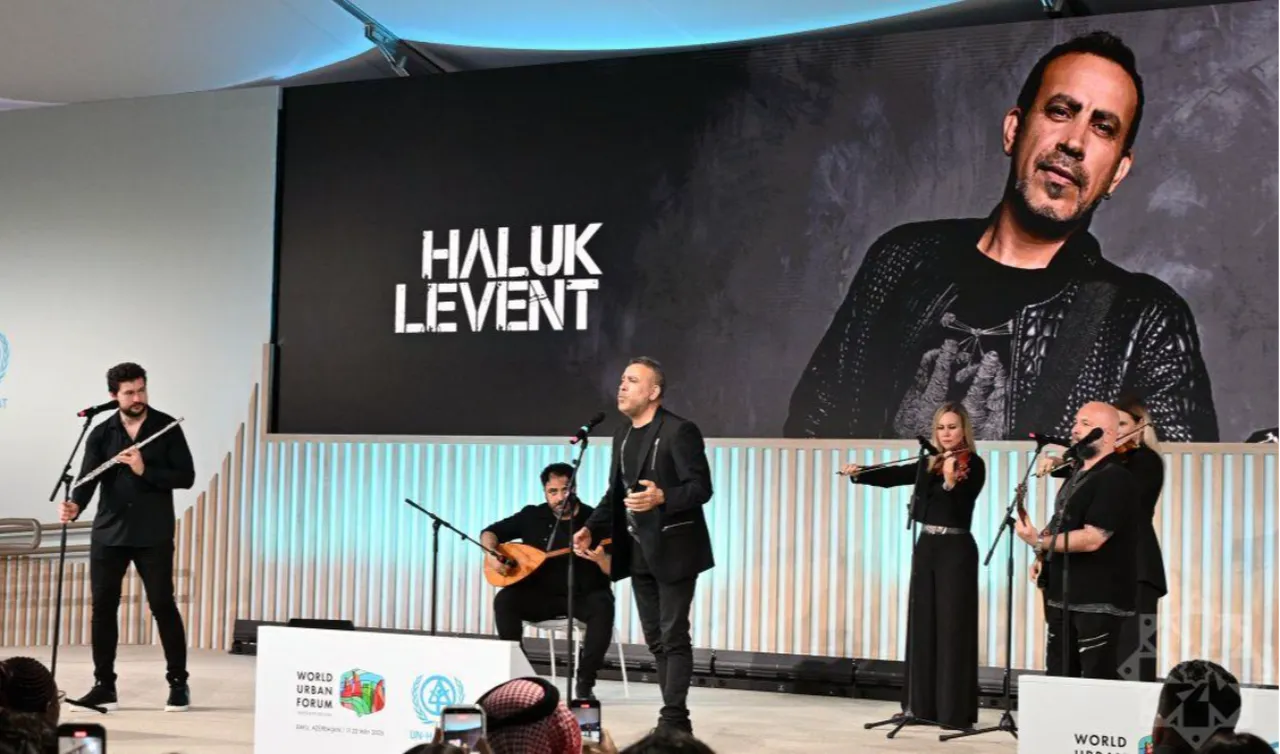  Haluk Levent'in İsrail'i eleştirdiği anlarda BM yayını kesildi