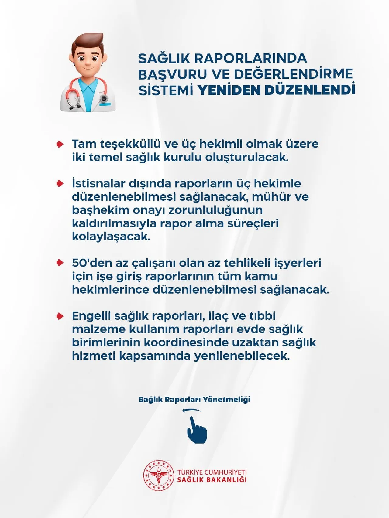 Sağlık raporlarında yeni dönem: Resmi Gazete'de yayımlandı, vatandaşın işi kolaylaşacak!