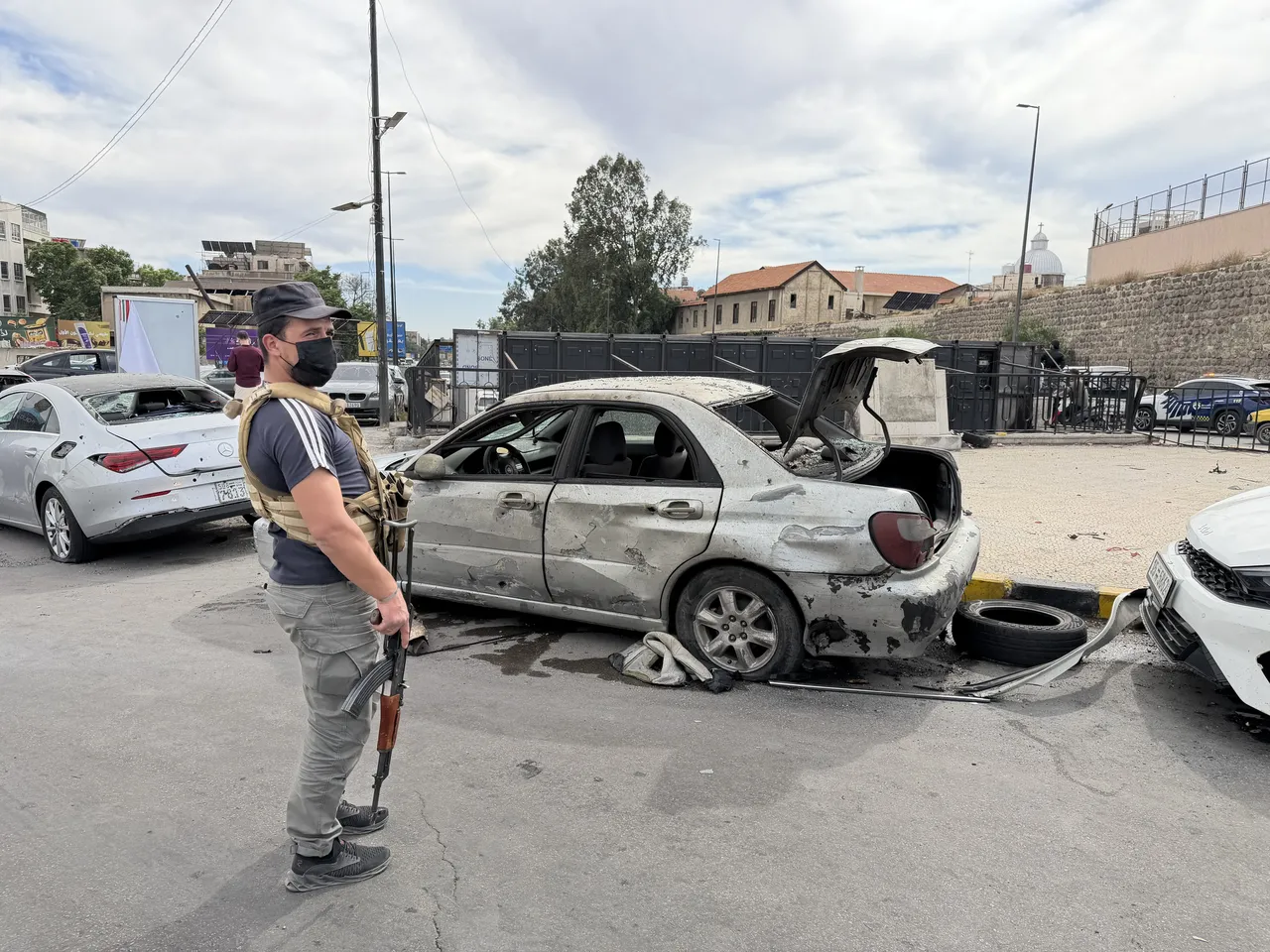 Suriye'nin başkenti Şam'da patlama! 1 asker hayatını kaybetti, çok sayıda yaralı var