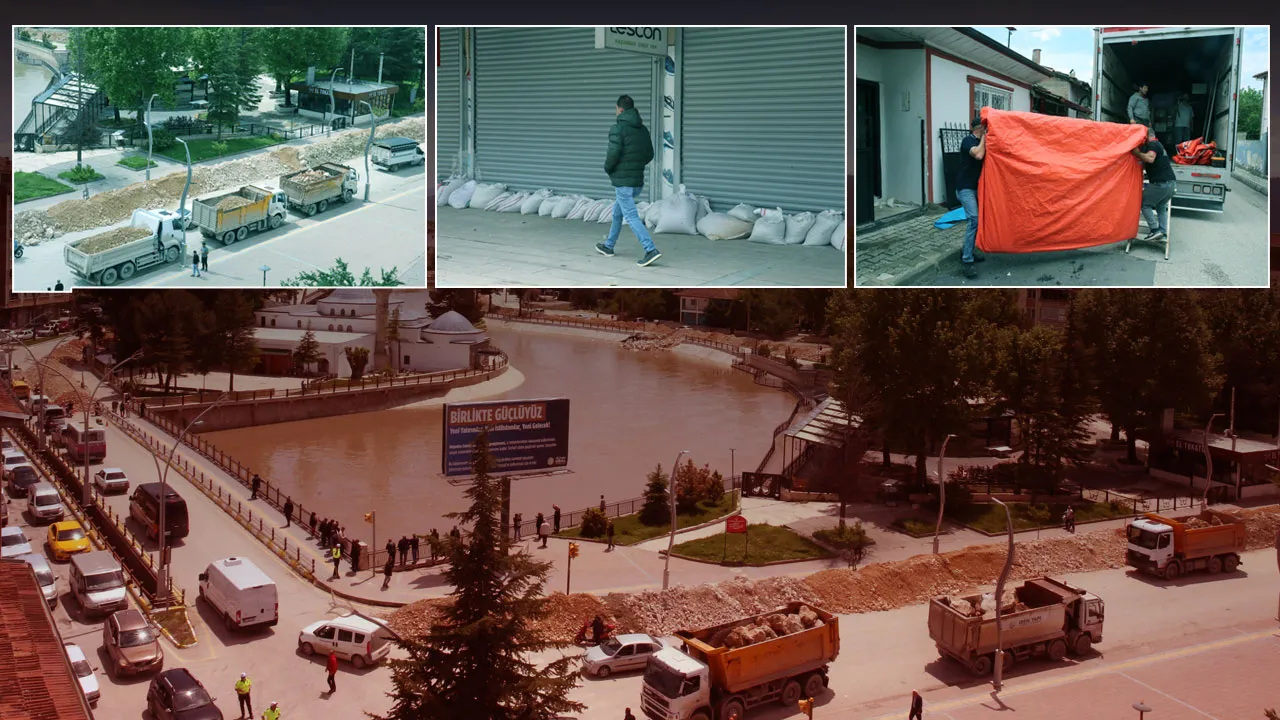 Taşkın tehlikesi büyüyor: 15 mahalle ve 7 köy için tahliye çağrısı