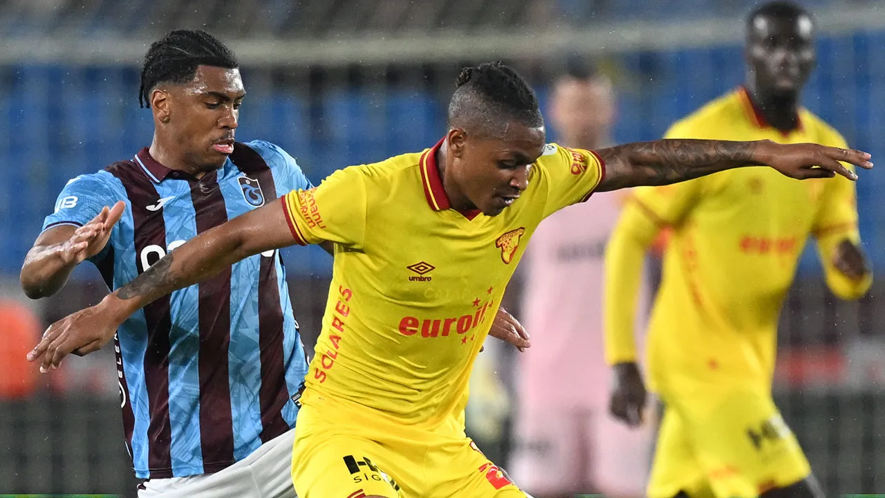 10 kişilik Trabzonspor, puanı 90+3'te kurtardı