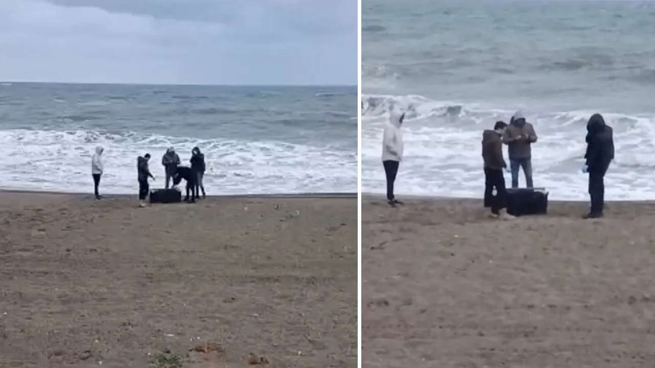 Sakarya'da siyah çanta alarmı! Kıyıya vurdu, içinden çıkanlar şoke etti