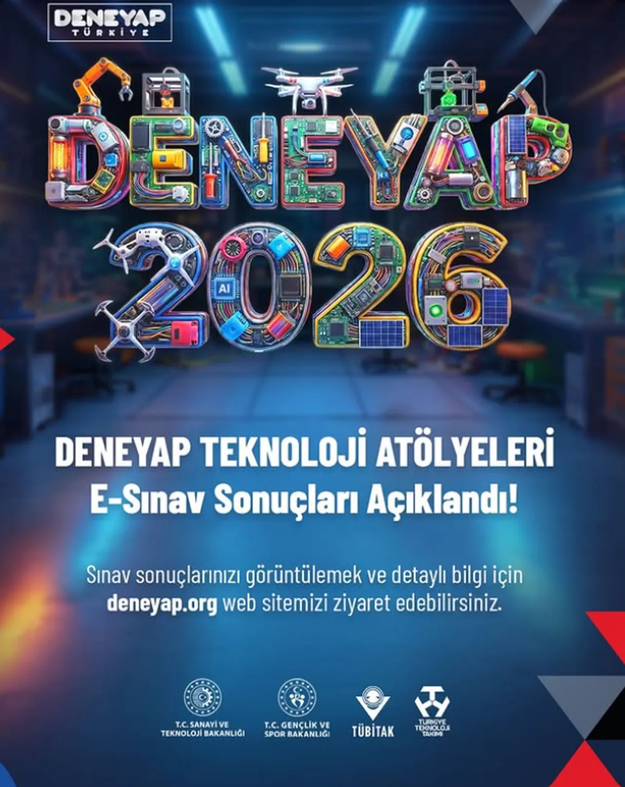 AÇIKLANDI! 2026 DENEYAP Sınav Sonuçları sorgulama ekranı açıldı