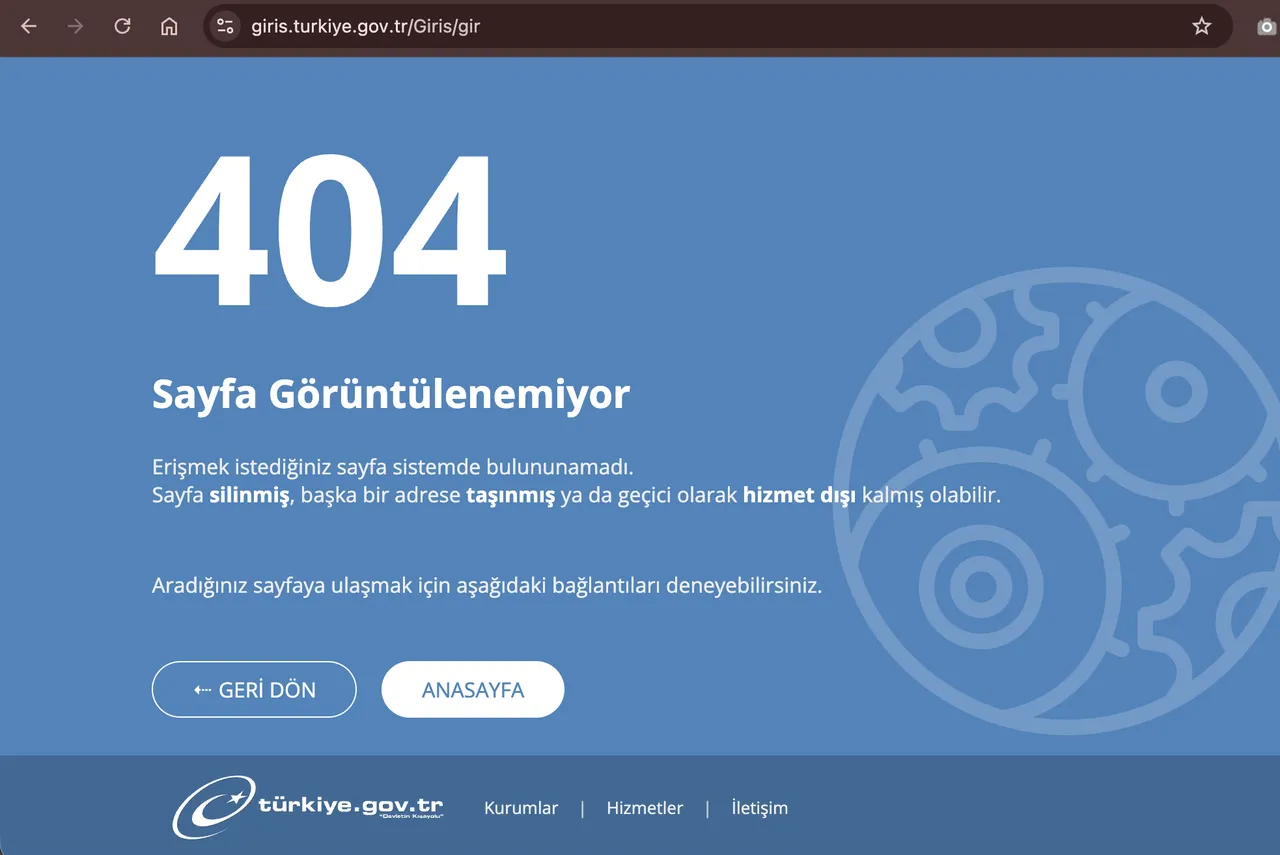 Birçok kişi e-Devlet’e girişte erişim sorunu yaşıyor...  e-Devlet’e neden giremiyorum  soruları arttı