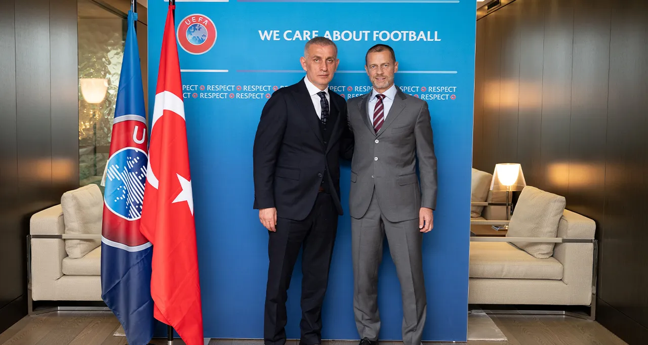 İbrahim Hacıosmanoğlu - Aleksander Ceferin