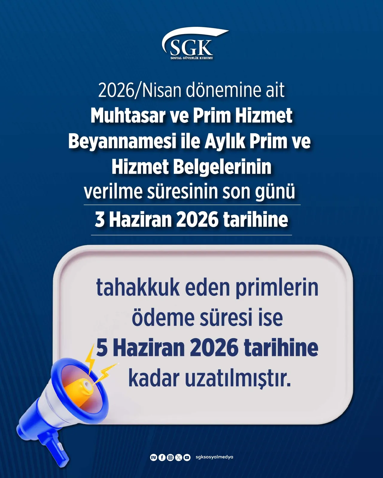 İşverenler dikkat! SGK beyanname ve prim ödeme sürelerini uzattı