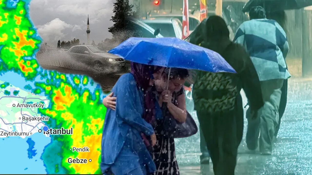 Meteoroloji ve AKOM uyarmıştı! İstanbul’da sağanak başladı, trafik yüzde 80’i aştı… Valilik 6 ilçeyi sıraladı 