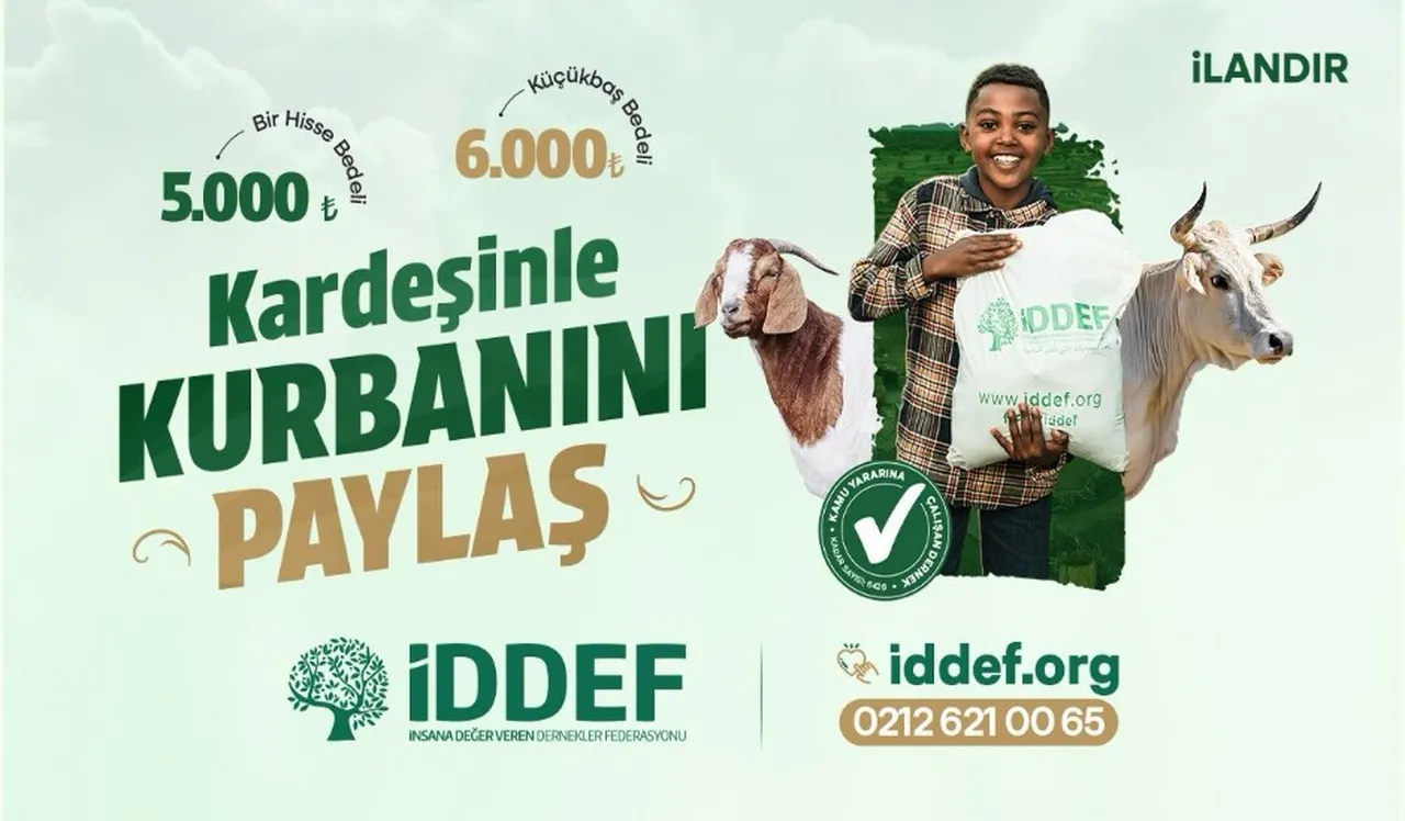 Vekaleten Kurban Bağışı - İDDEF