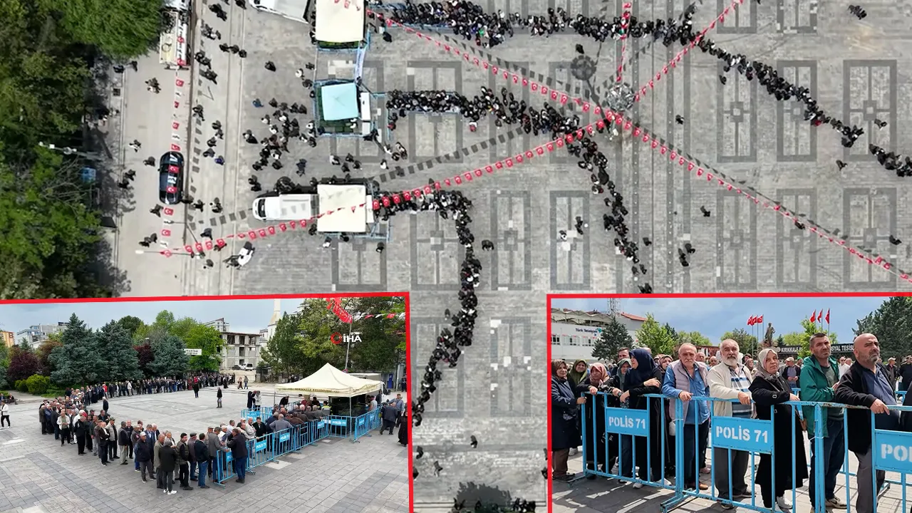 Yağmur bile durduramadı, saatlerce kuyrukta beklediler! Yüzlerce kişiye bedava dağıtıldı