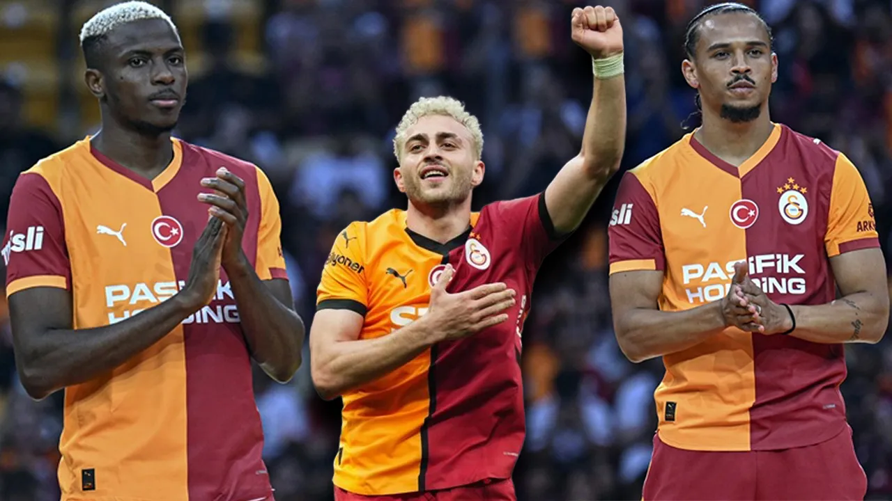 Galatasaray'ın en medyatik 11'i: Osimhen fark attı, Barış Alper ilk 3'te