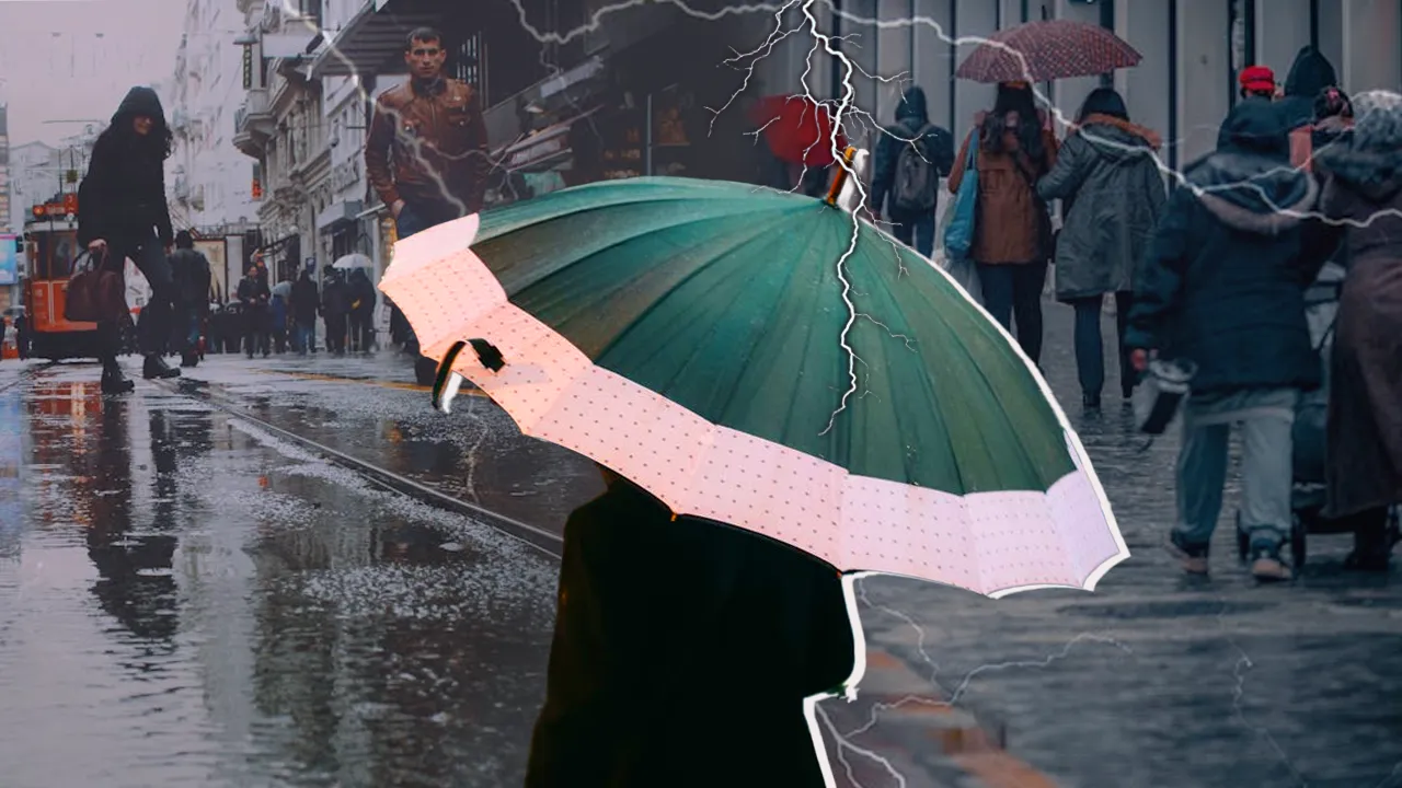 Harita kırmızıya boyandı! Meteoroloji’den 39 ile sağanak uyarısı