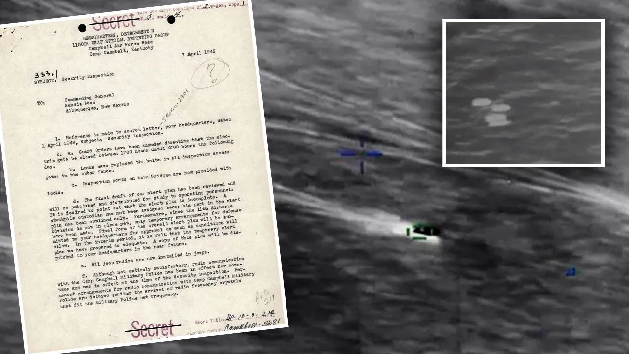 ABD'den tüyler ürperten UFO raporu! İstihbarat subayı açıkladı: Hareketsiz halde duruyordu... 