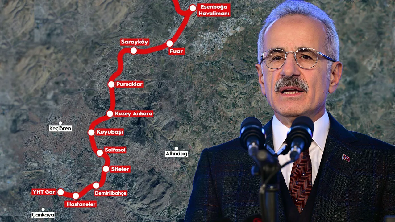 Havalimanı metro hattı için geri sayım! 36 kilometre uzunluğunda, 12 durak var
